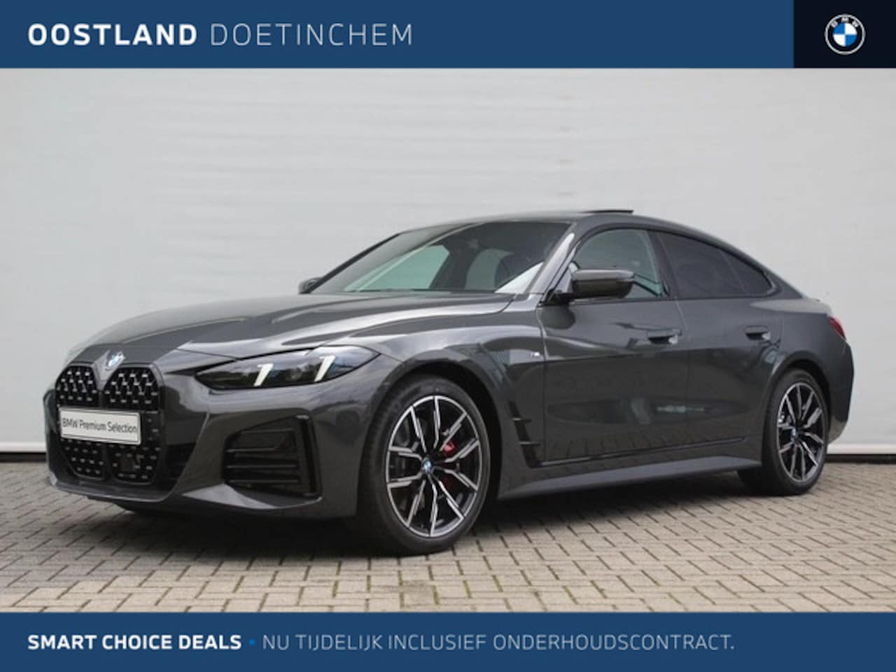 BMW 4-serie Gran Coupé - 420i M Sport Automaat / Schuif-kanteldak / Trekhaak / Achteruitrijcamera / Active Cruise C - AutoWereld.nl