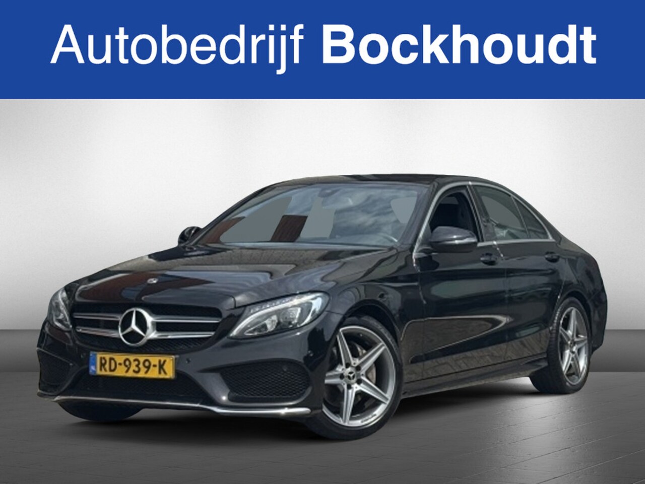 Mercedes-Benz C-klasse - 180 Business Solotion AMG | Leder | Camera | Navigatie | LED - AutoWereld.nl