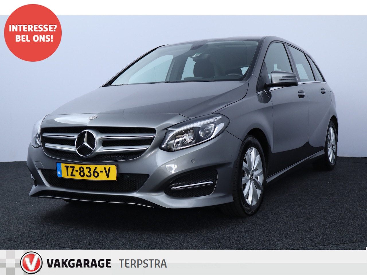 Mercedes-Benz B-klasse - 180 Ambition/ 16'' LMV/ LED Koplampen/ Keyless-GO/ Apple + Android/ Regensensor/ Navi/ Air - AutoWereld.nl