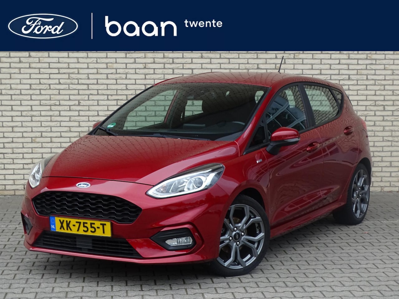 Ford Fiesta - 1.0 Turbo 95pk ST-Line | keyless | adaptieve cruise. | voorruitverw. | pdc | camera | - AutoWereld.nl