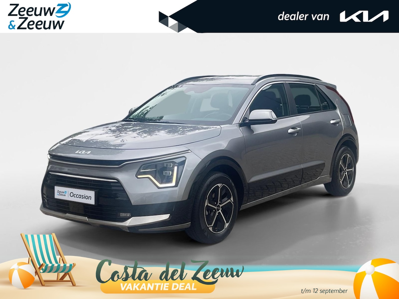 Kia Niro - 1.6 GDi Hybrid ComfortLine | Camera | Navi | Apple Carplay | Android Auto | Lichtmetalen V - AutoWereld.nl