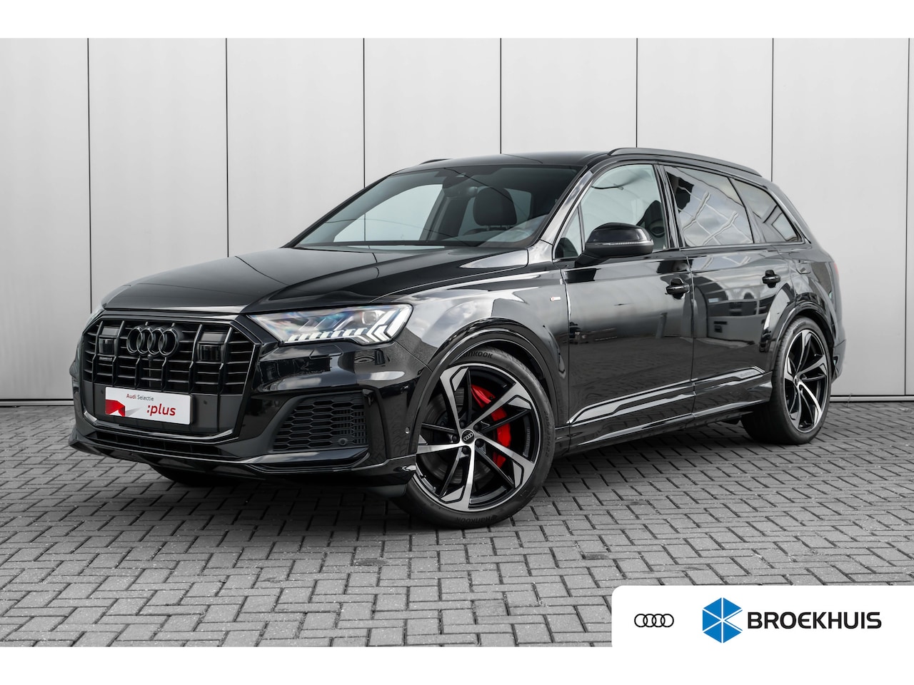 Audi Q7 - 60 TFSI e quattro Pro Line S Competition 462 PK | Trekhaak | Stuurverwarming | 22" velgen - AutoWereld.nl