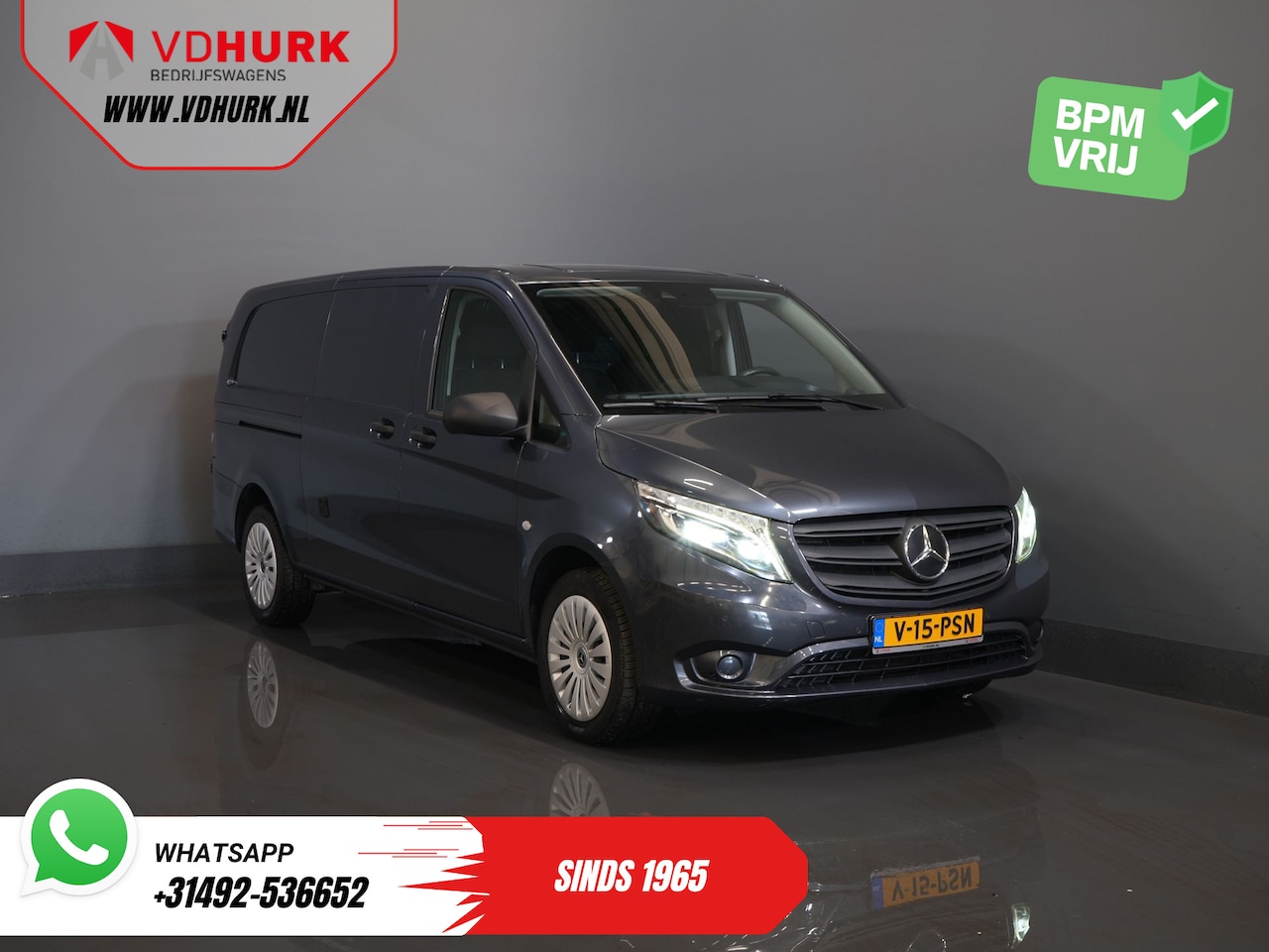 Mercedes-Benz Vito - 116 CDI Aut. L3 LED/ Carplay/ Camera/ Cruise/ PDC/ Airco - AutoWereld.nl