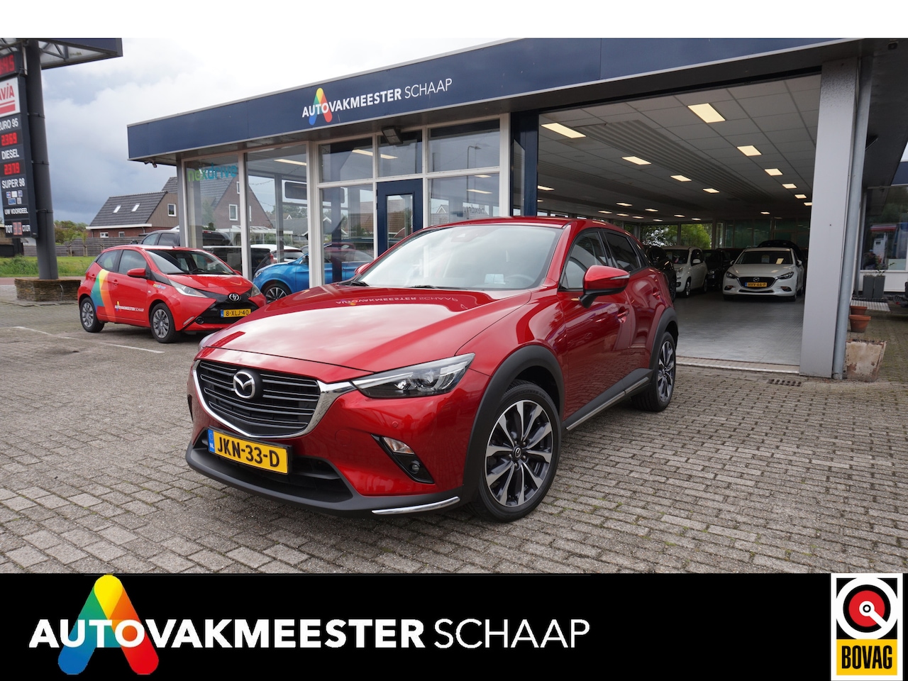 Mazda CX-3 - 2.0 SkyActiv-G 120 SkyLease 2.0 SkyActiv-G 120 SkyLease , Automaat , Incl 12 bovag garantie - AutoWereld.nl