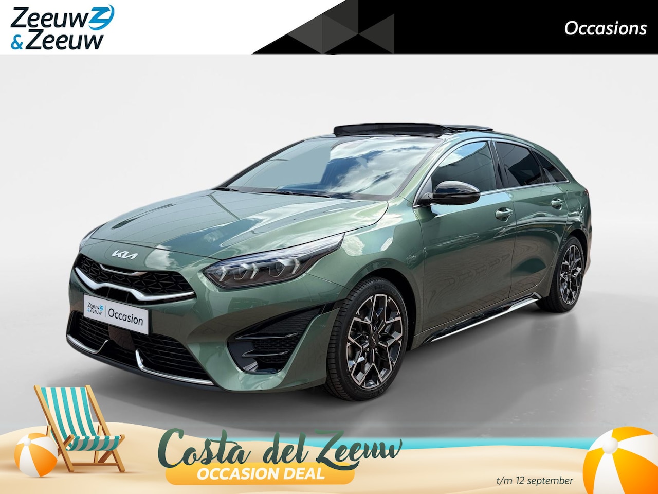 Kia Pro cee'd - 1.5 T-GDi GT-Line 1e Eigenaar | Dealer onderhouden | Open dak | Stoel & Stuur verwarming | - AutoWereld.nl
