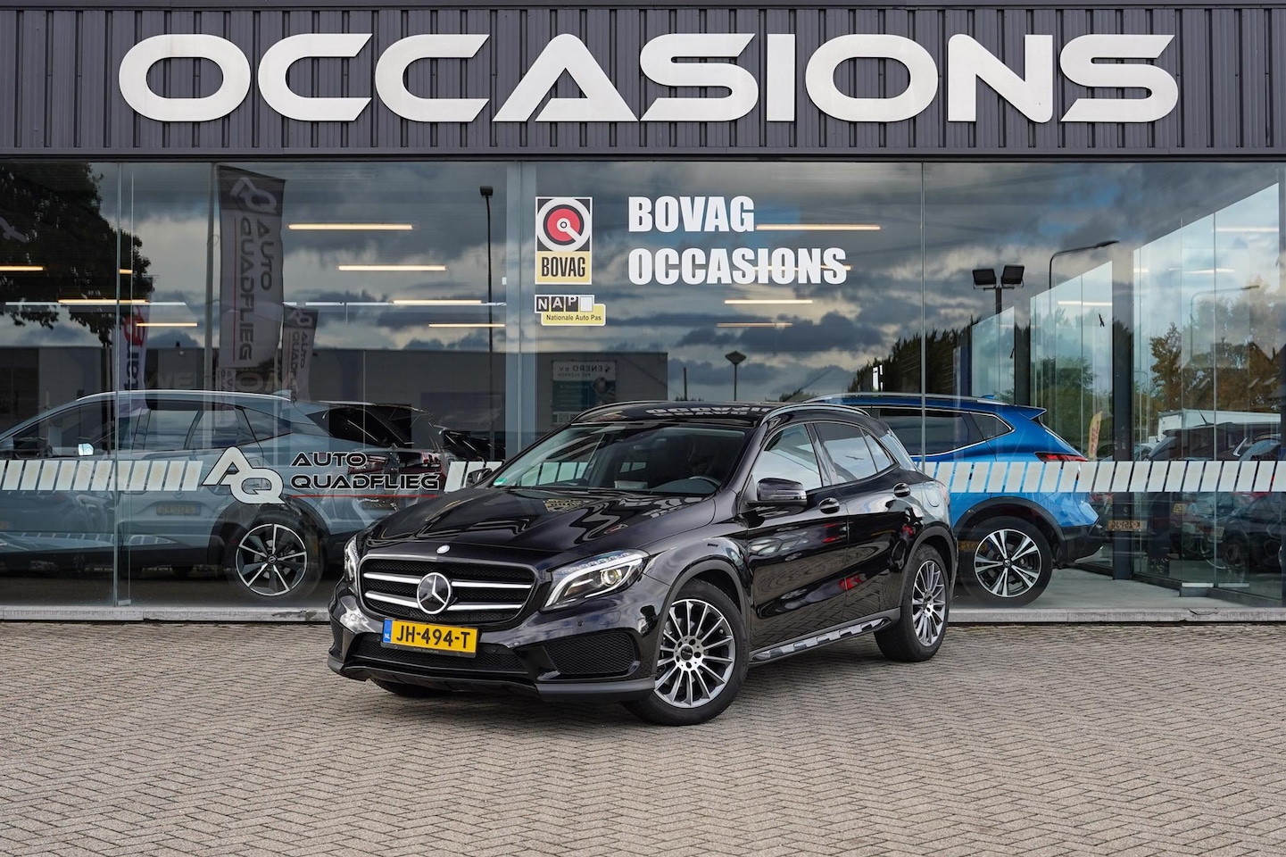 Mercedes-Benz GLA-Klasse - 250 4Matic Edition 1 NAVIGATIE/ LEDER/ VERW. STOEL - AutoWereld.nl