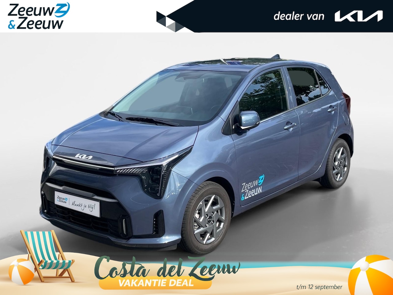 Kia Picanto - 1.0 GDi DynamicPlusLine | Airco | Cruise Control | Camera | Navigatie | LM Velgen | Privac - AutoWereld.nl
