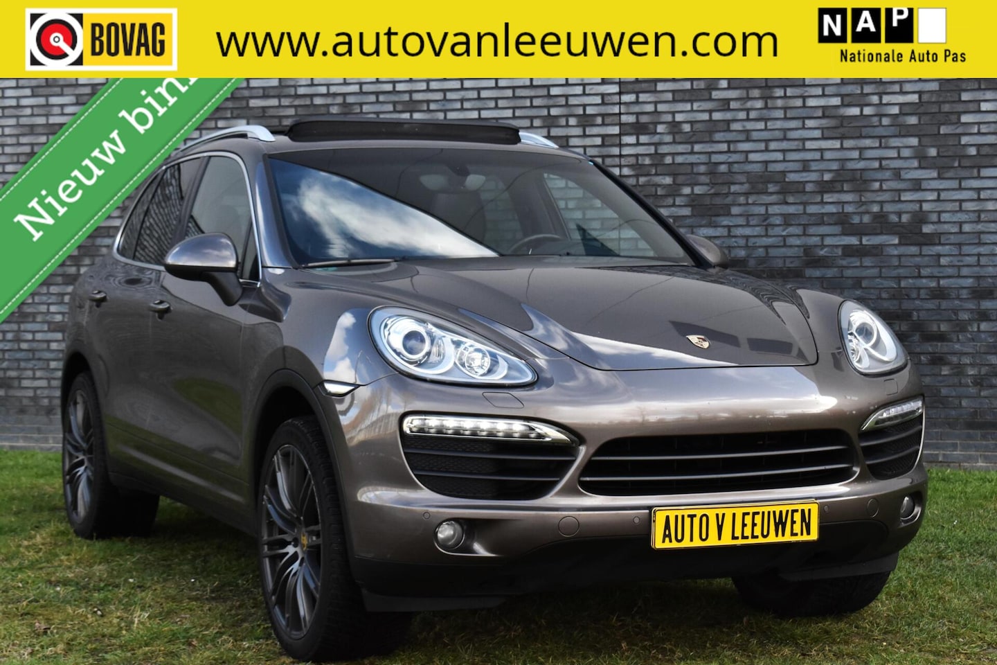 Porsche Cayenne - 4.8 V8 S PANODAK/LEDER/XENON/NAVI/STOELVW/ETC.! - AutoWereld.nl