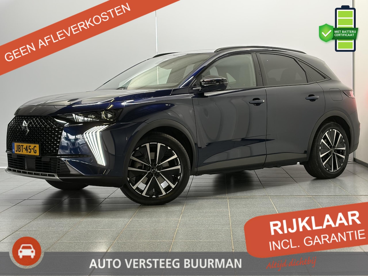 DS 7 - 1.6 PHEV 300 4x4 Pallas Panoramadak, Elektrische Achterklep, DS Canvas Lederen Interieur, - AutoWereld.nl
