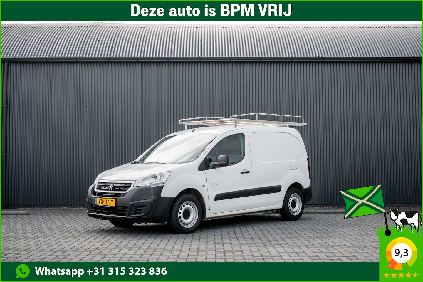 Peugeot Partner - 1.6 HDi | Cruise | Airco | Trekhaak | Imperiaal - AutoWereld.nl