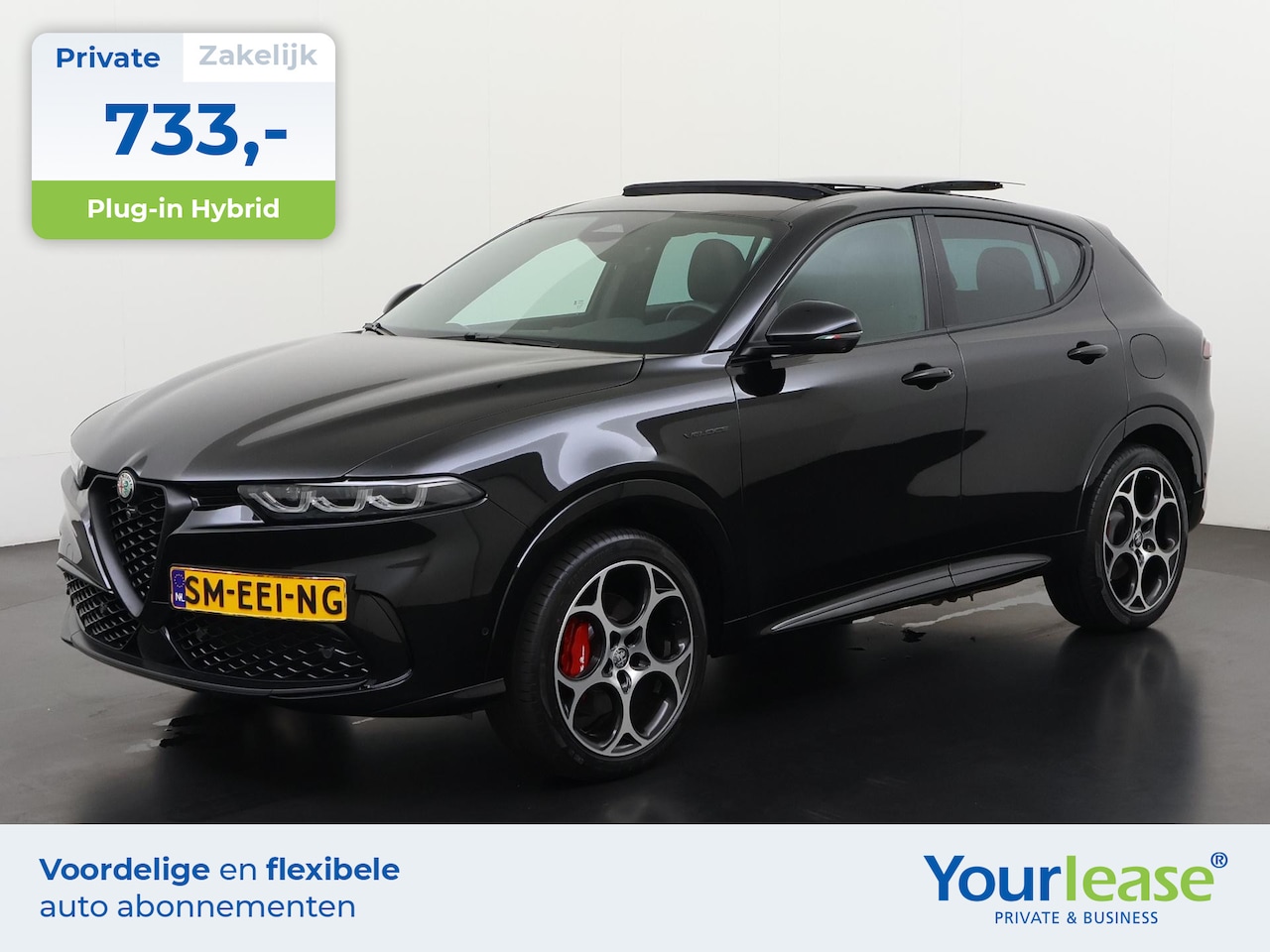 Alfa Romeo Tonale - 1.3T PHEV 280pk Veloce | All-in 733,- Private Lease | Direct uit voorraad - AutoWereld.nl