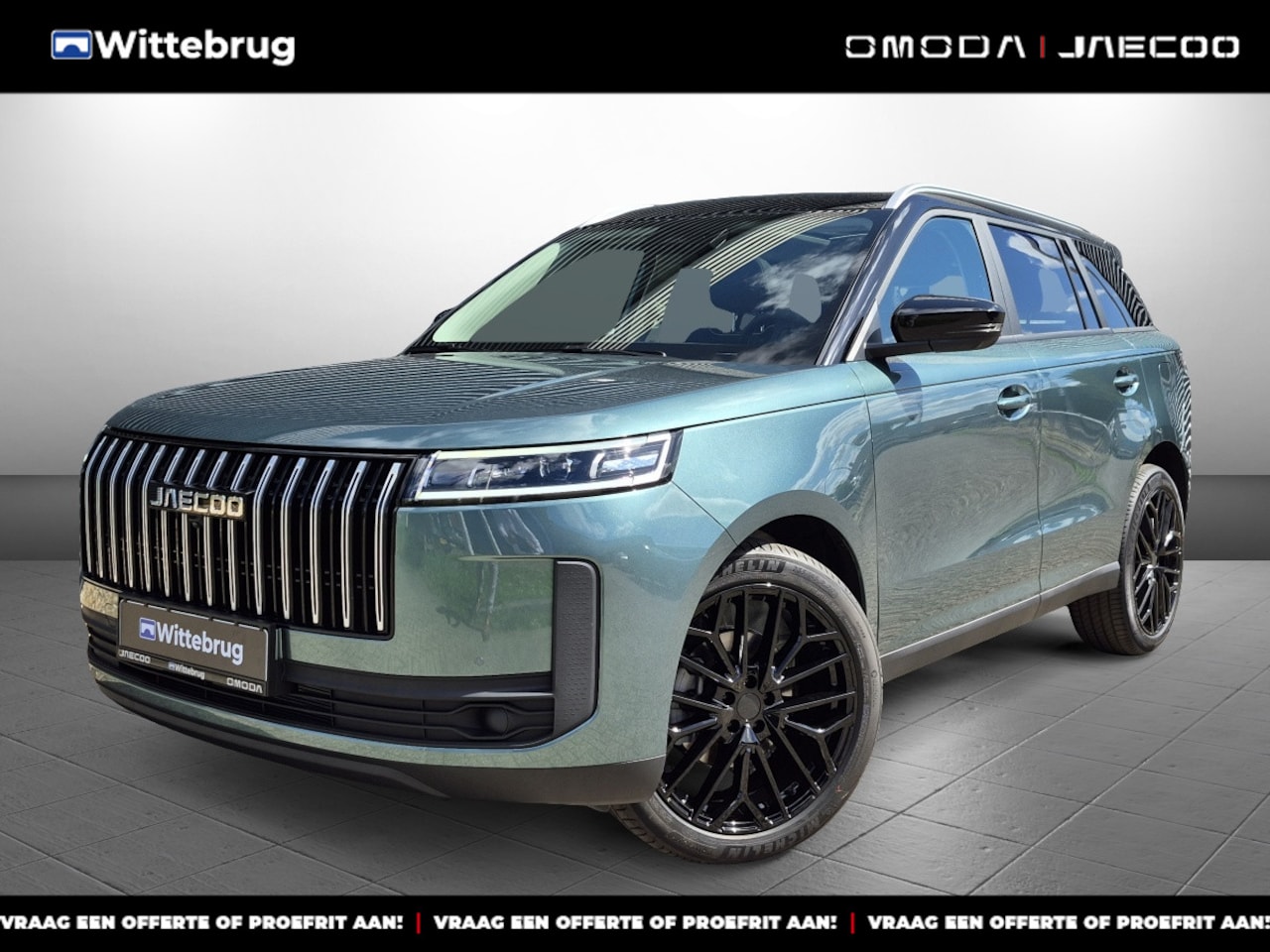 Jaecoo 5 - 1.5 T-GDi SHS-H Exclusive Full Hybride Automaat met lederen bekleding, 20 Inch Lichtmetale - AutoWereld.nl