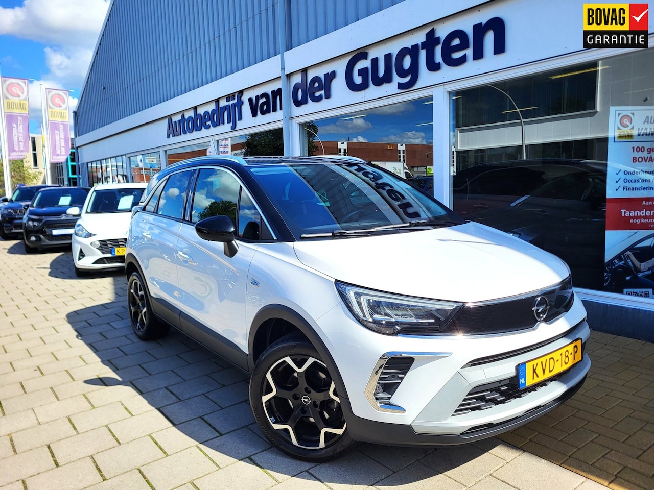 Opel Crossland - 1.2 Turbo Elegance / Automaat / Carplay & Android / Stoel -en Stuurverwarming / - AutoWereld.nl