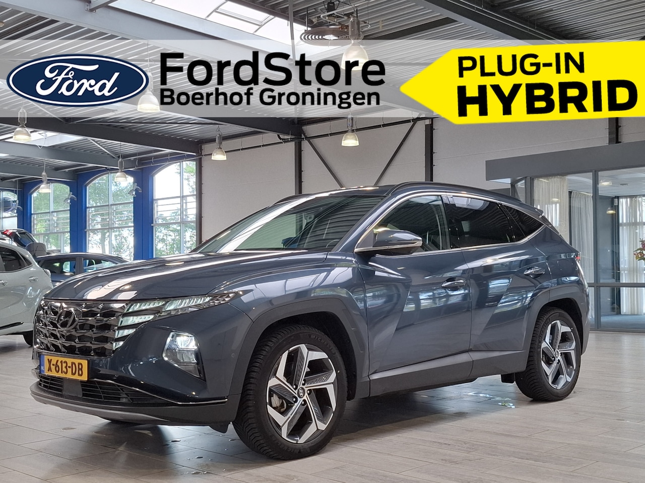 Hyundai Tucson - 1.6 T-GDI PHEV 265pk Premium 4WD | Trekhaak | SOH 97,4% | Stuur & Stoel Verwarming // verk - AutoWereld.nl