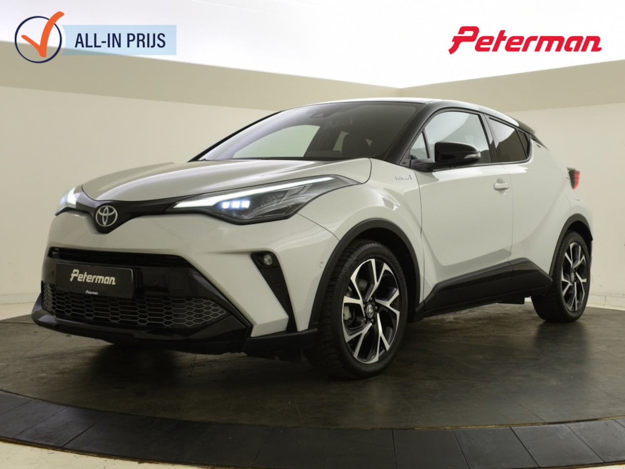 Toyota C-HR - 2.0 Hybrid GR-Sport Bi-Tone | Trekhaak | JBL | Blindspot | PDC - AutoWereld.nl