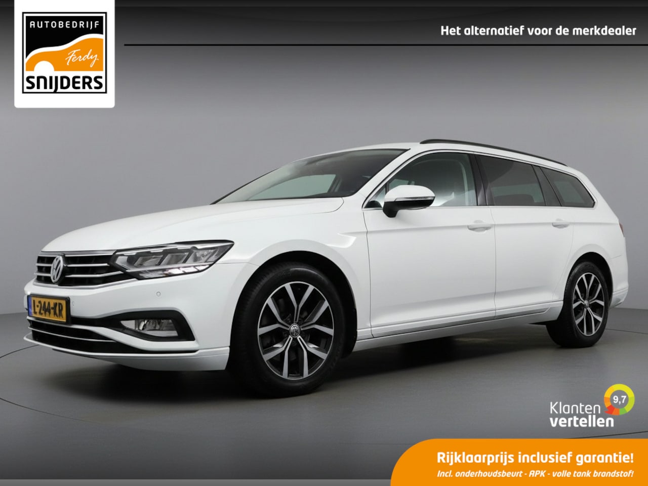 Volkswagen Passat Variant - 1.6 TDI Comfort Business | Camera | NAVI | Apple Car Play | DAB+ | Keyless - RIJKLAAR + BO - AutoWereld.nl