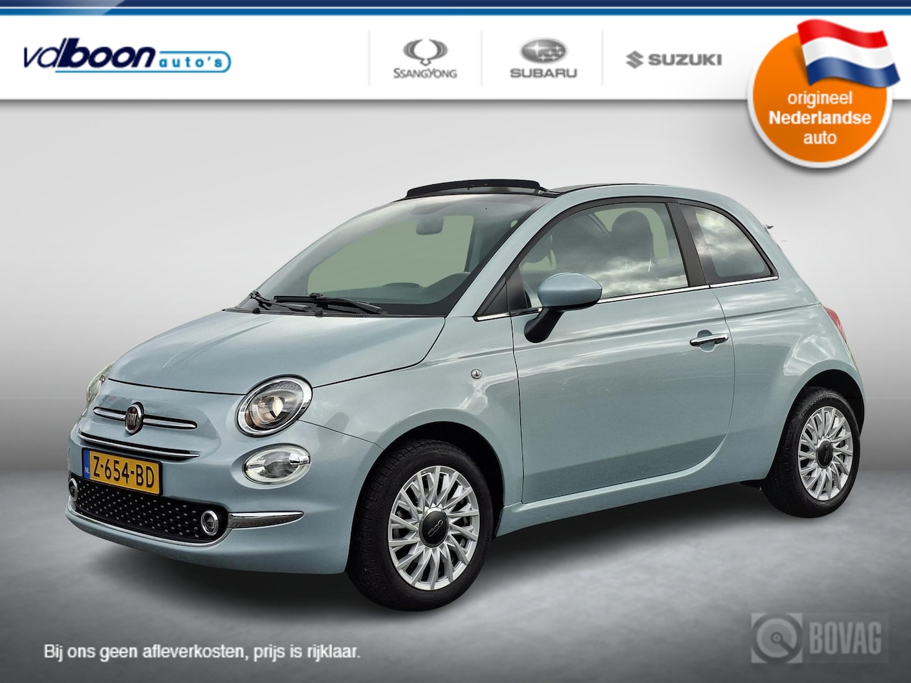 Fiat 500 - 1.0 Hybrid Dolcevita NL-auto | rijklaarprijs !! - AutoWereld.nl