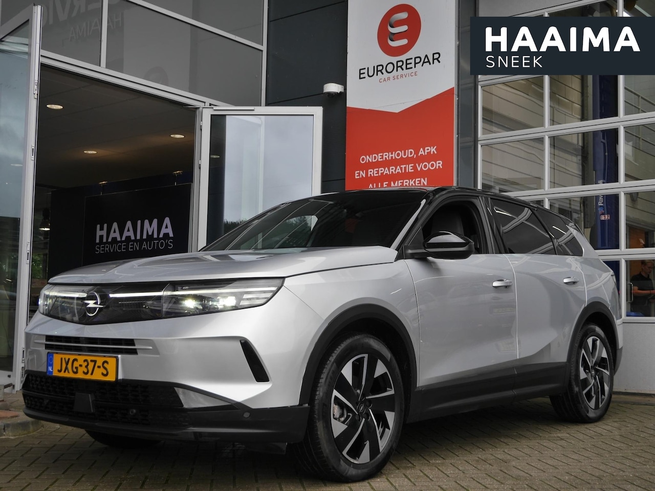 Opel Grandland - 1.2 Turbo Hybrid GS | Automaat | Achteruitrijcamera | Stoelverwarming | Climate & Cruise C - AutoWereld.nl