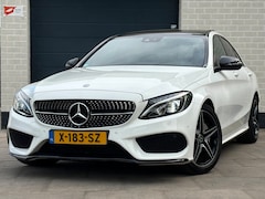 Mercedes-Benz C-klasse - 180 Business Solution AMG | Pano | Camera | Led | Leer
