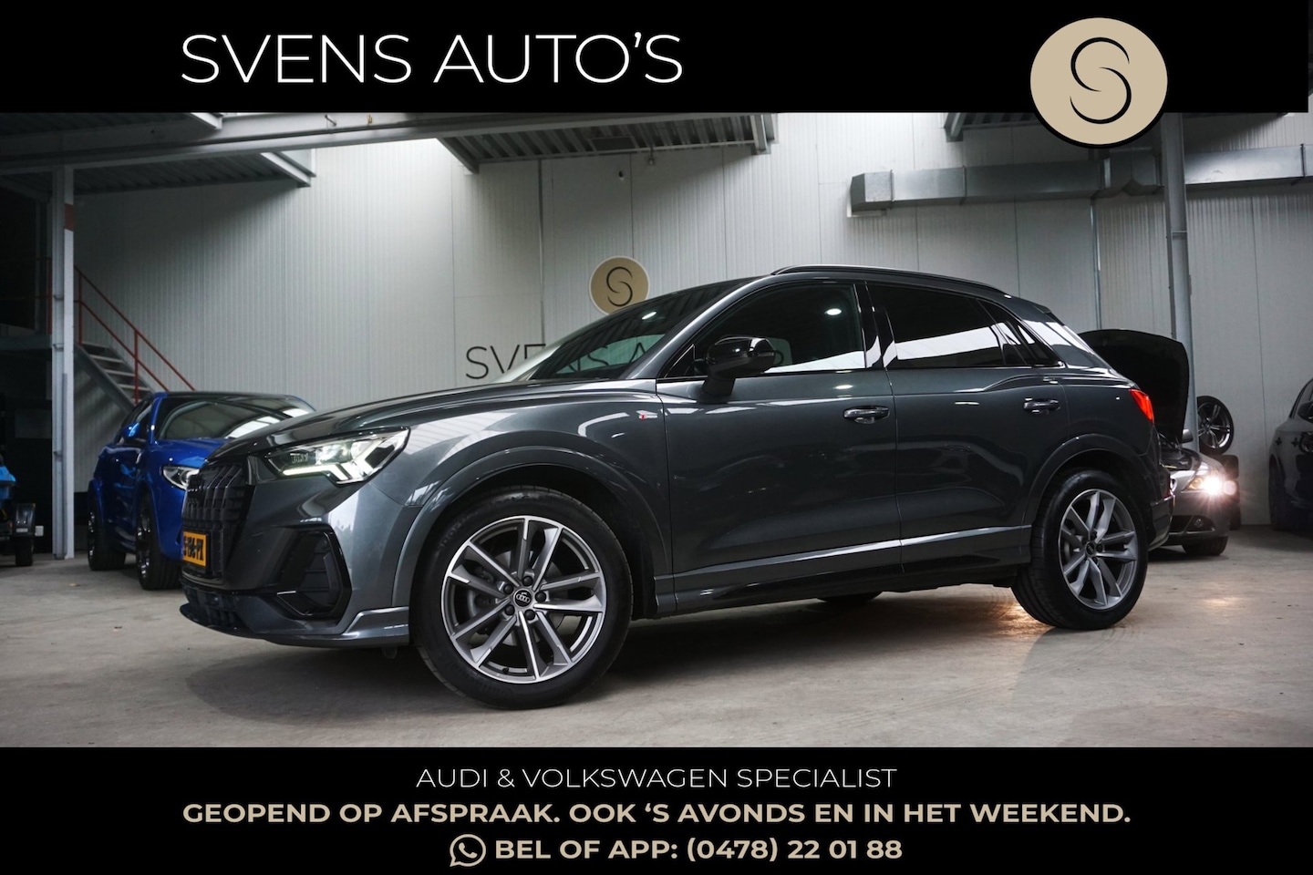 Audi Q3 - 35 TFSI S Line black Ed. Trekhaak|Sfeer|Keyless|LED - AutoWereld.nl
