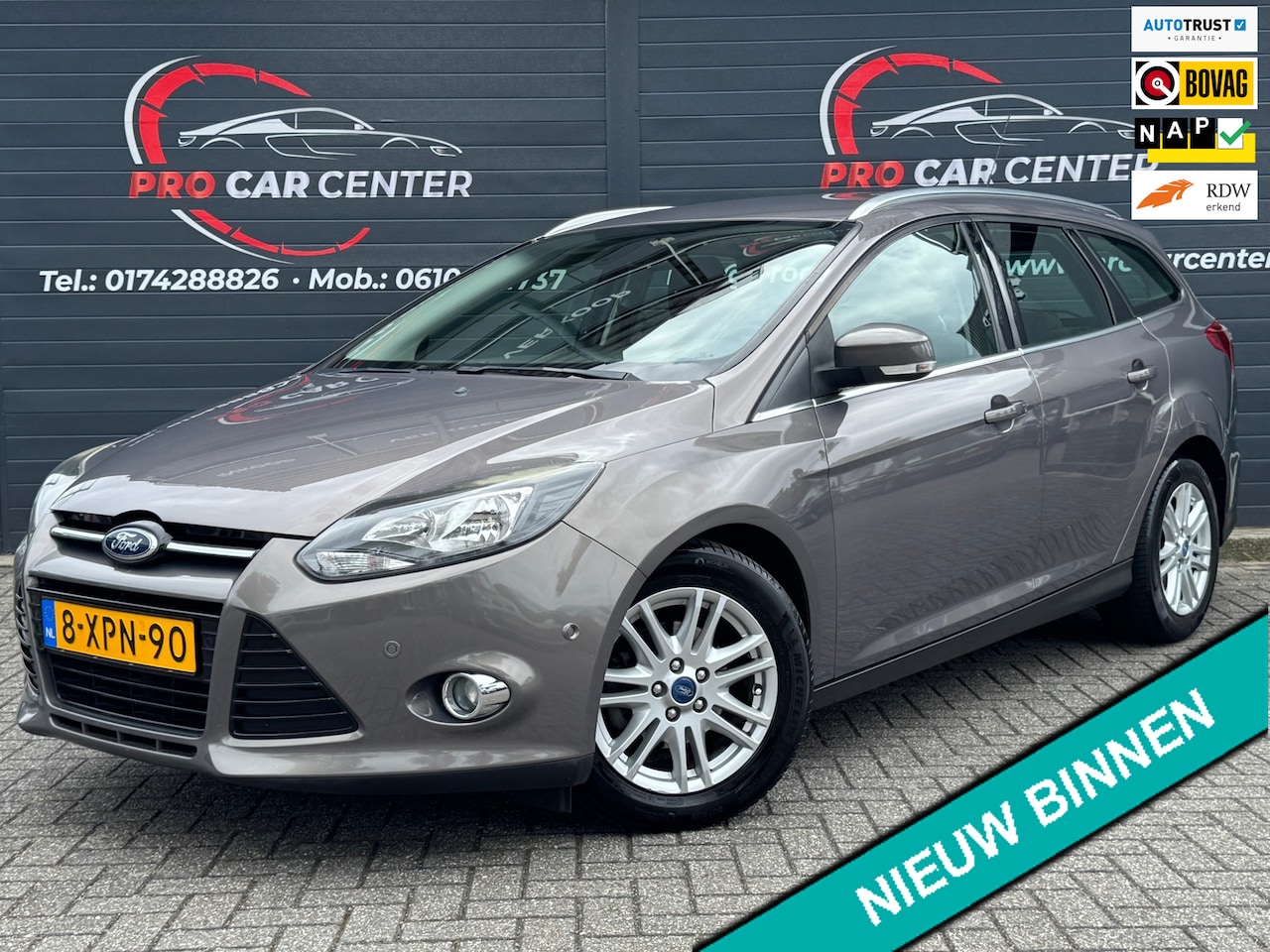 Ford Focus Wagon - 1.0 EcoBoost Edition Plus CIMATE | CRUISE | V-A PDC | KEYLESS | NAVI | EL.RAMEN | LMV | NA - AutoWereld.nl