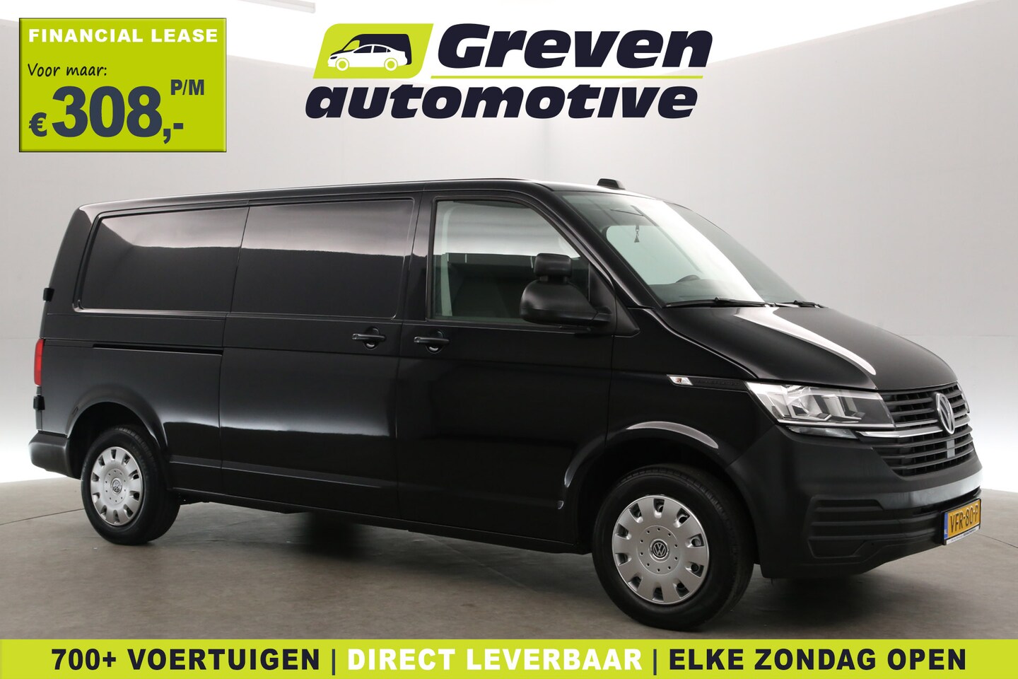 Volkswagen Transporter - 2.0 TDI L2H1 | Airco | Cruise | Carplay | Navi | Parkeersensoren - AutoWereld.nl