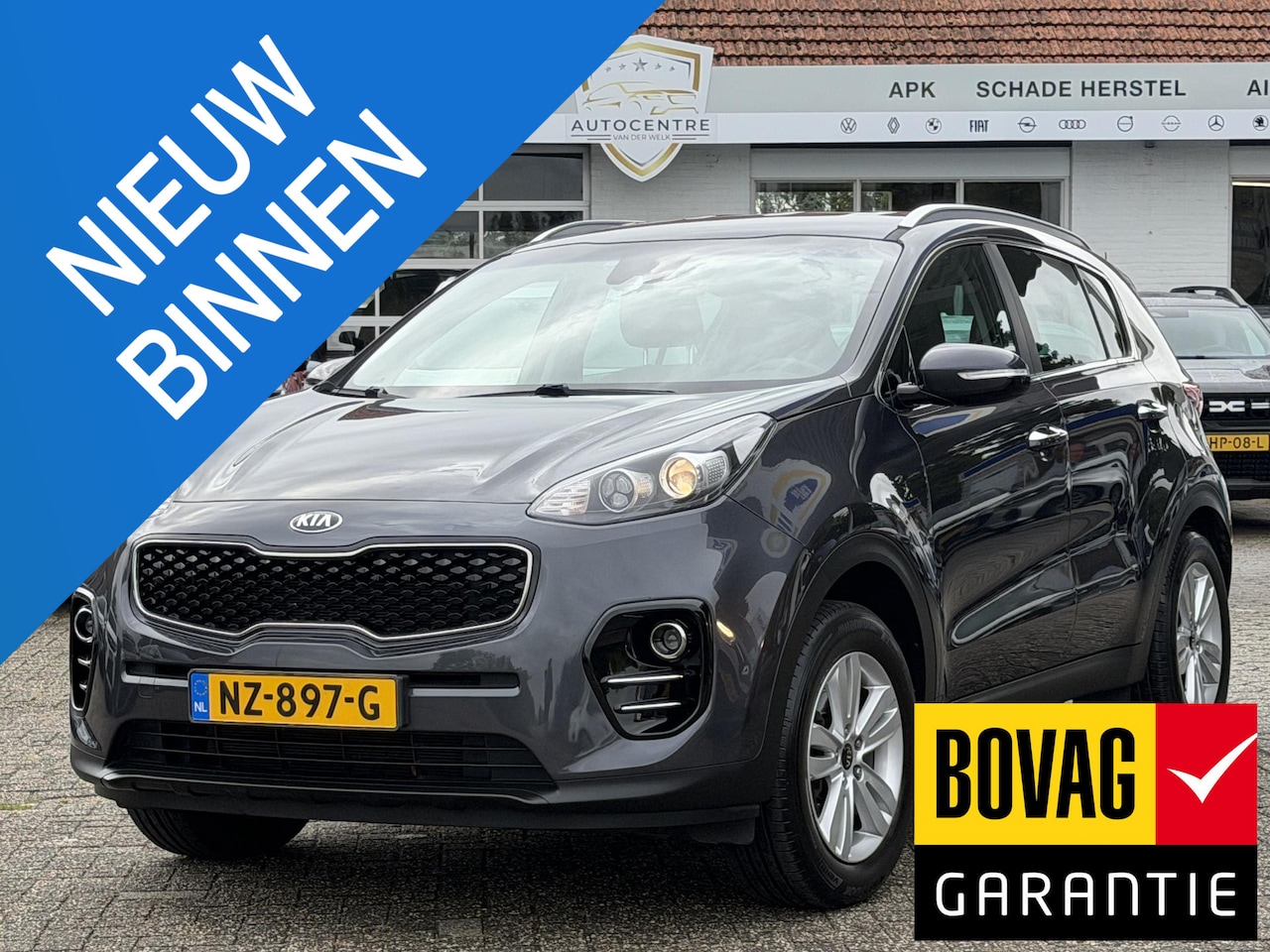Kia Sportage - 1.6 GDI DynamicLine NAVI | CAMERA | TREKHAAK | BOVAG !! - AutoWereld.nl