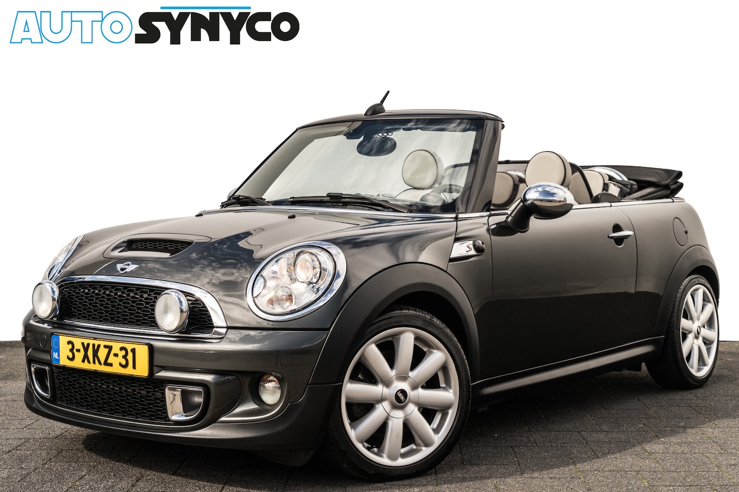 MINI Cabrio - 1.6 Cooper S Chili 184pk | Leder | H/K Audio | Stoelverwarming | Climatronic - AutoWereld.nl