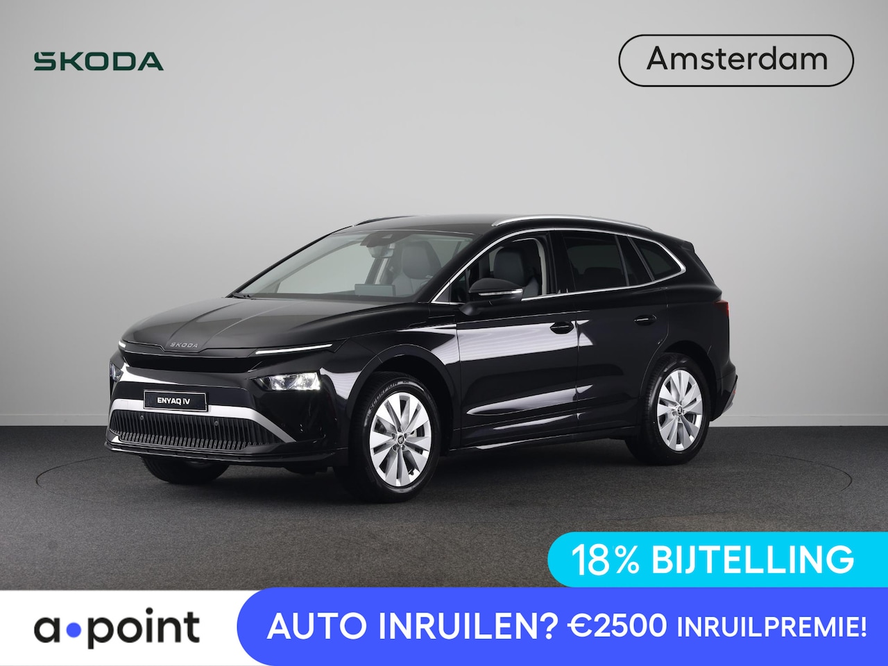 Skoda Enyaq iV - 60 Selection 204pk | Adptive Cruise Control | Blind Spot | Carplay - AutoWereld.nl