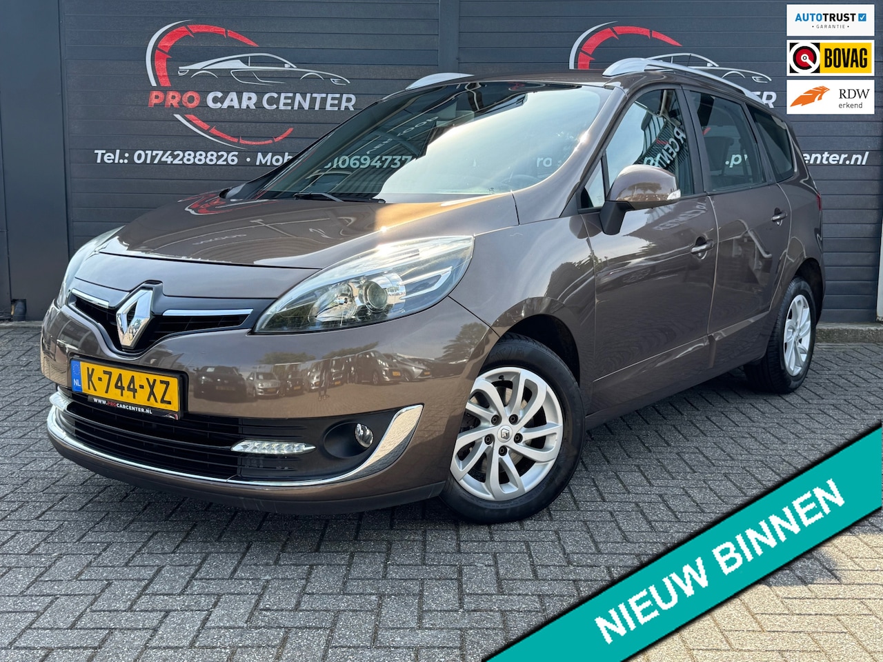 Renault Grand Scénic - 1.2 TCe Bose CLIMATE | CRUISE | NAVI | PDC | KEYLESS | EL.RAMEN | APK | LMV - AutoWereld.nl
