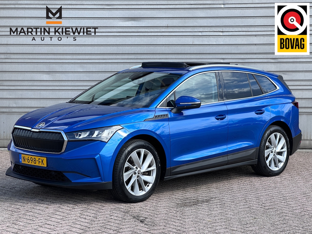 Skoda Enyaq iV - 60|Trekhaak|Leder|HUD|Panoramadak|Stoelverwarming|Adaptive Cruise - AutoWereld.nl
