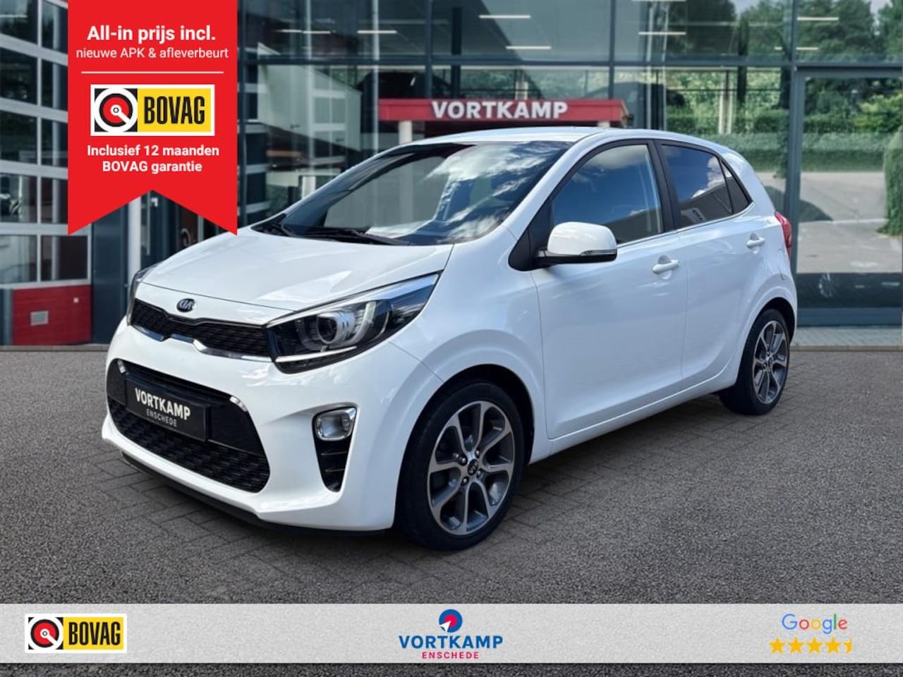 Kia Picanto - 1.0 CVVT DESIGN EDITION APPLE CARPLAY/CAMERA/CRUISE CONTROL/NAVI/AIRCO - AutoWereld.nl