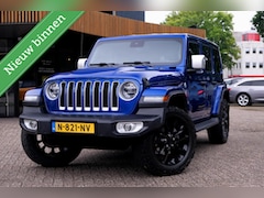 Jeep Wrangler Unlimited - 2.0T Sahara|Rijklaar|Overland|ACC|Camera|Trekhaak|Carplay|4X4|Alpine|Stuurwielverwarming