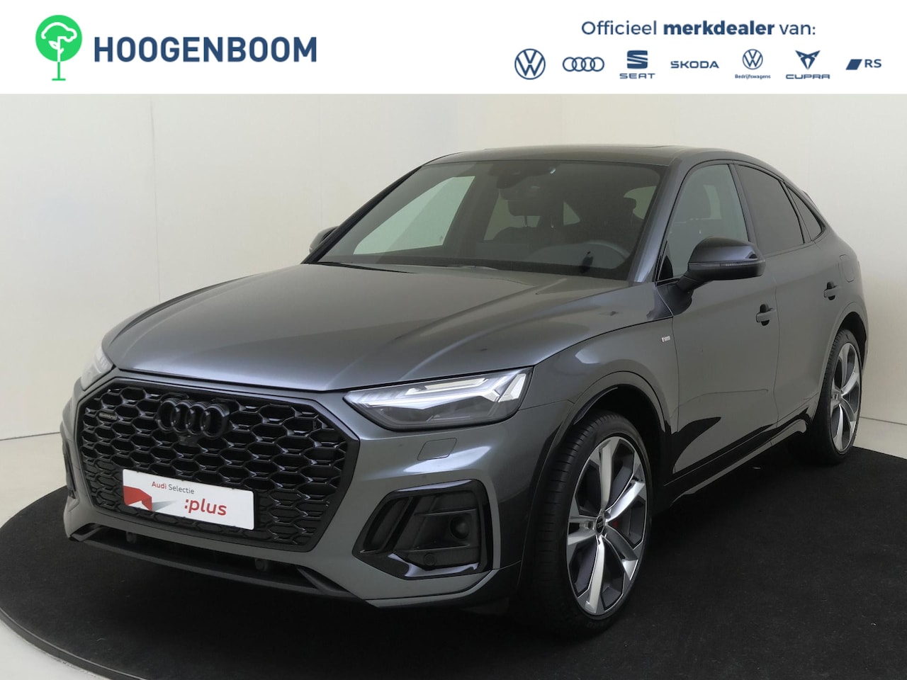 Audi Q5 Sportback - 55 TFSI e S edition Competition | SoH 96% | Panoramadak | Trekhaak | Luchtvering | Bang & - AutoWereld.nl
