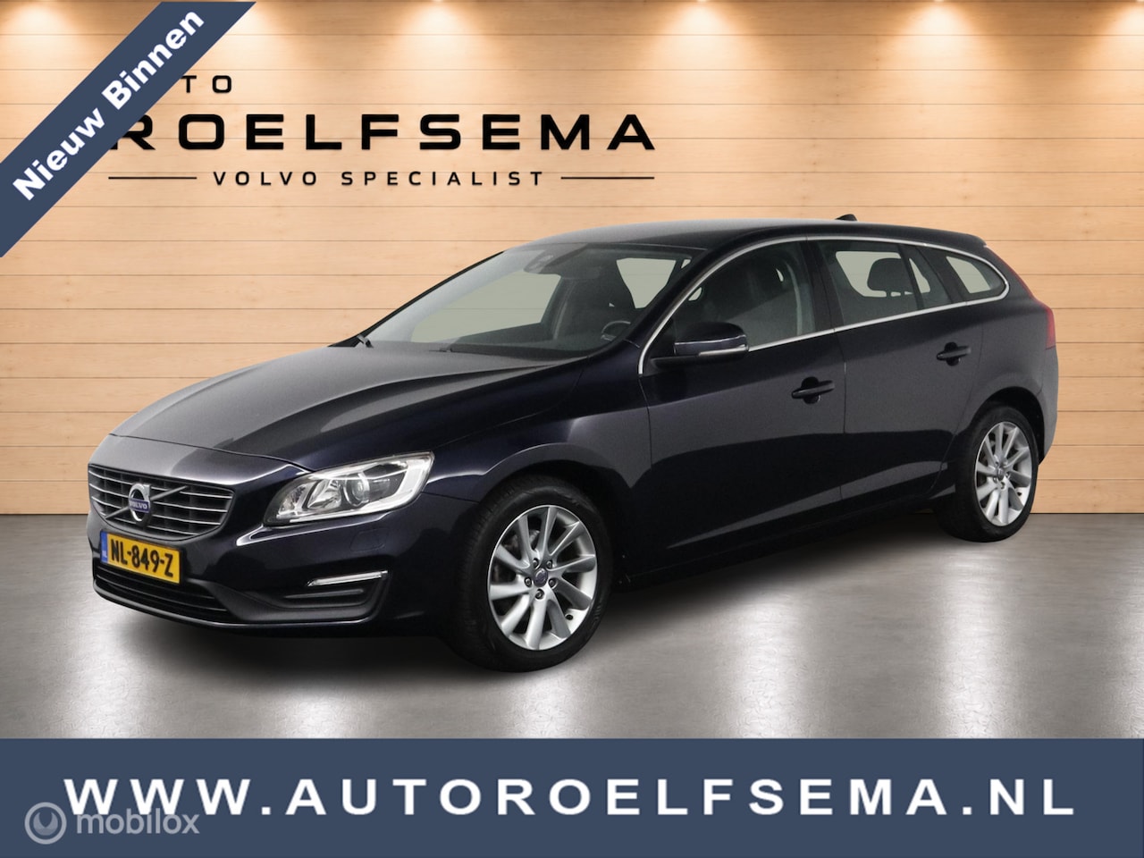 Volvo V60 - 2.0 T3 Nordic+| Verwarmbare voorstoelen | Climate Control | Cruise Control | Navigatie | P - AutoWereld.nl