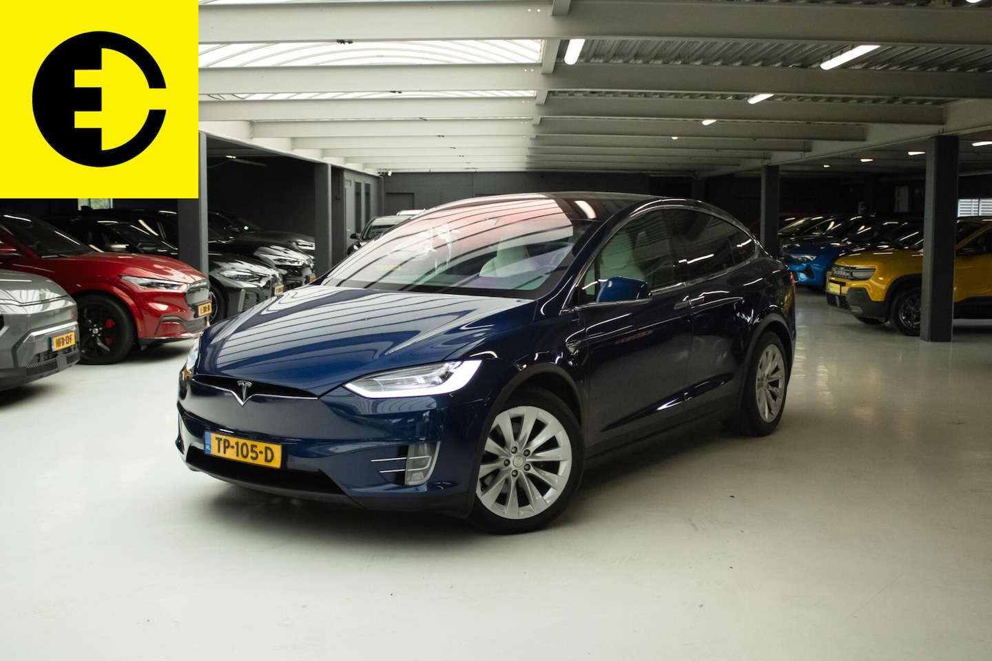 Tesla Model X - 100D 6p. | FSD | Trekhaak | Wit leder | Incl.BTW - AutoWereld.nl