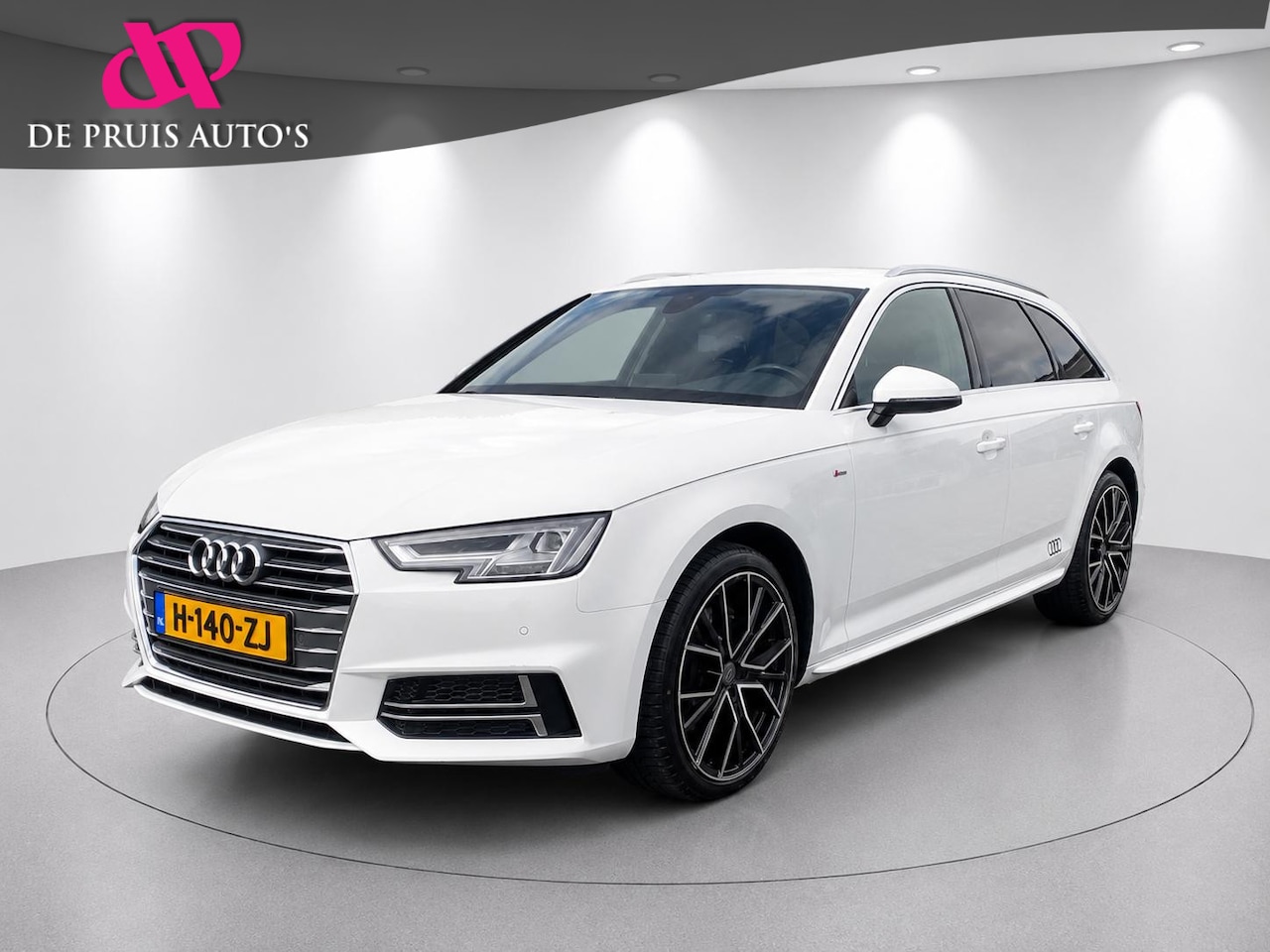 Audi A4 Avant - 1.4 TFSI S Line 19inch Stoelverw Navigatie El.achterklep Privacyglas Stuurwielschakeling - AutoWereld.nl