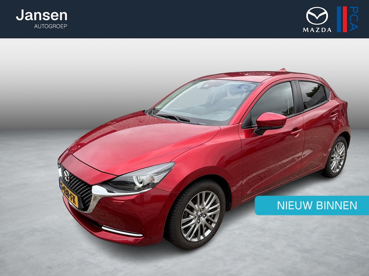 Mazda 2 - 1.5 Skyactiv-G Luxury 1.5 Skyactiv-G Luxury , I-Activesense Pakket, Navi, Apple Carplay, Camera, PDC, HUD, Clima - AutoWereld.nl