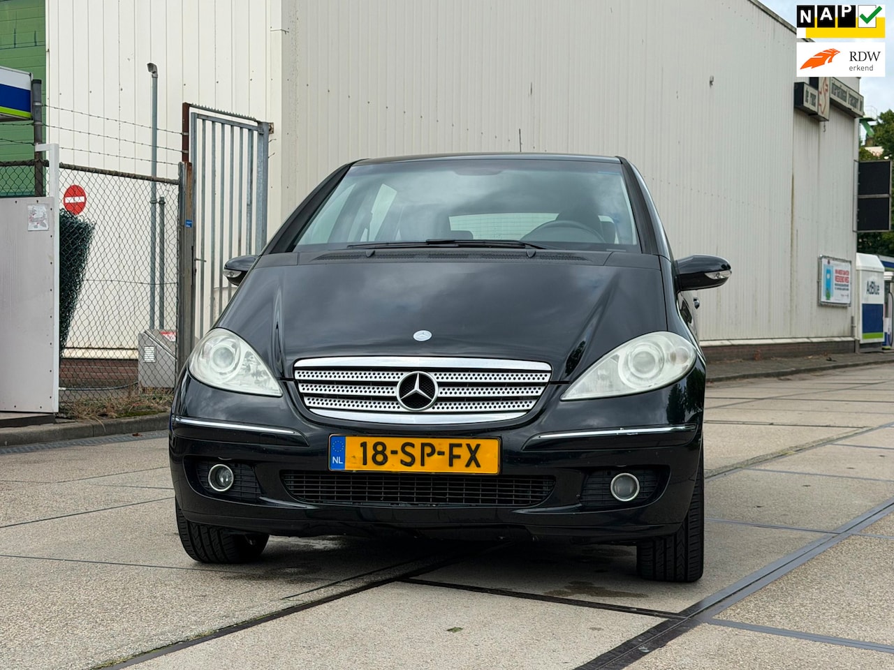 Mercedes-Benz A-klasse - 150 Avantgarde 2006 Airco/Cruise Zwart - AutoWereld.nl