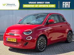 Fiat 500 - La Prima 42 kWh Navigatie | Lederen bekleding | SOH 94.%