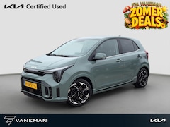 Kia Picanto - 1.0 DPI GT-Line Open Dak | LED | Leder | PDC | Navi | Clima | Stoel & Stuurverwarming |
