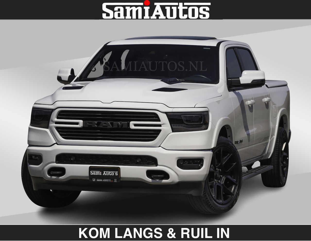 Dodge Ram Pick Up - DEMO | SPORT V8 5.7 402PK | Krachtige Hemi | Panorama Dak | 12' Scherm Comfortabele Dubbel - AutoWereld.nl