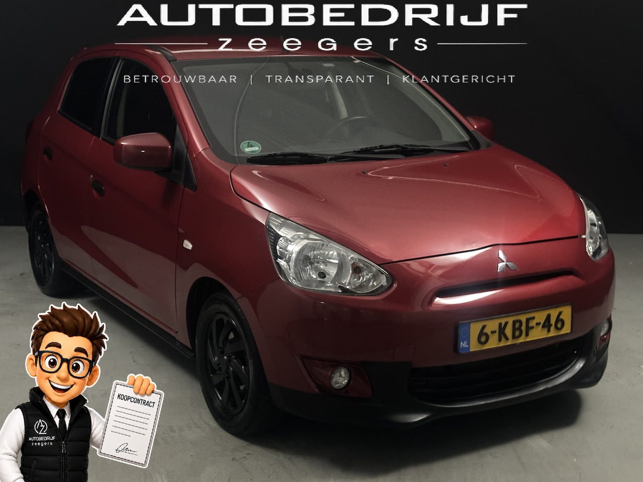 Mitsubishi Space Star - 1.0 Intense *AC*NAP* - AutoWereld.nl
