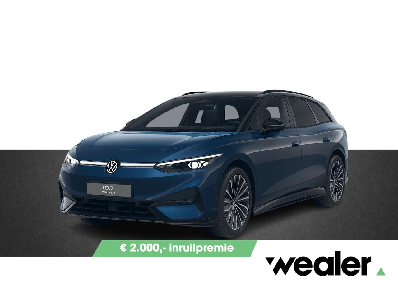 Volkswagen ID.7 Tourer - Limited Edition Plus 77 kWh accu 210 kW / 286 PK | Exterieur Pakket Plus incl. panoramadak - AutoWereld.nl