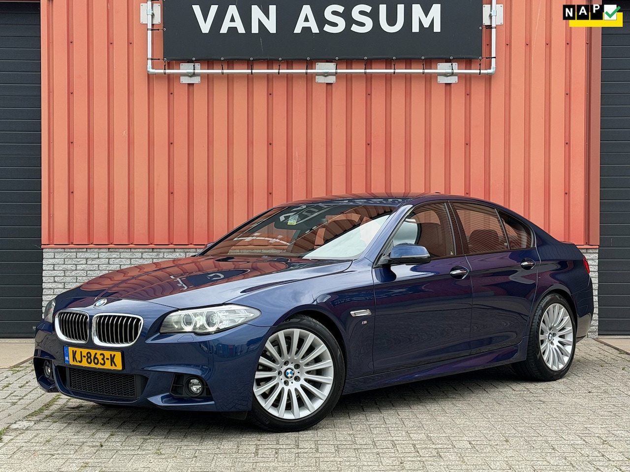 BMW 5-serie - 520i M Sport Edition Leer Memmory Stoelvw NAP - AutoWereld.nl
