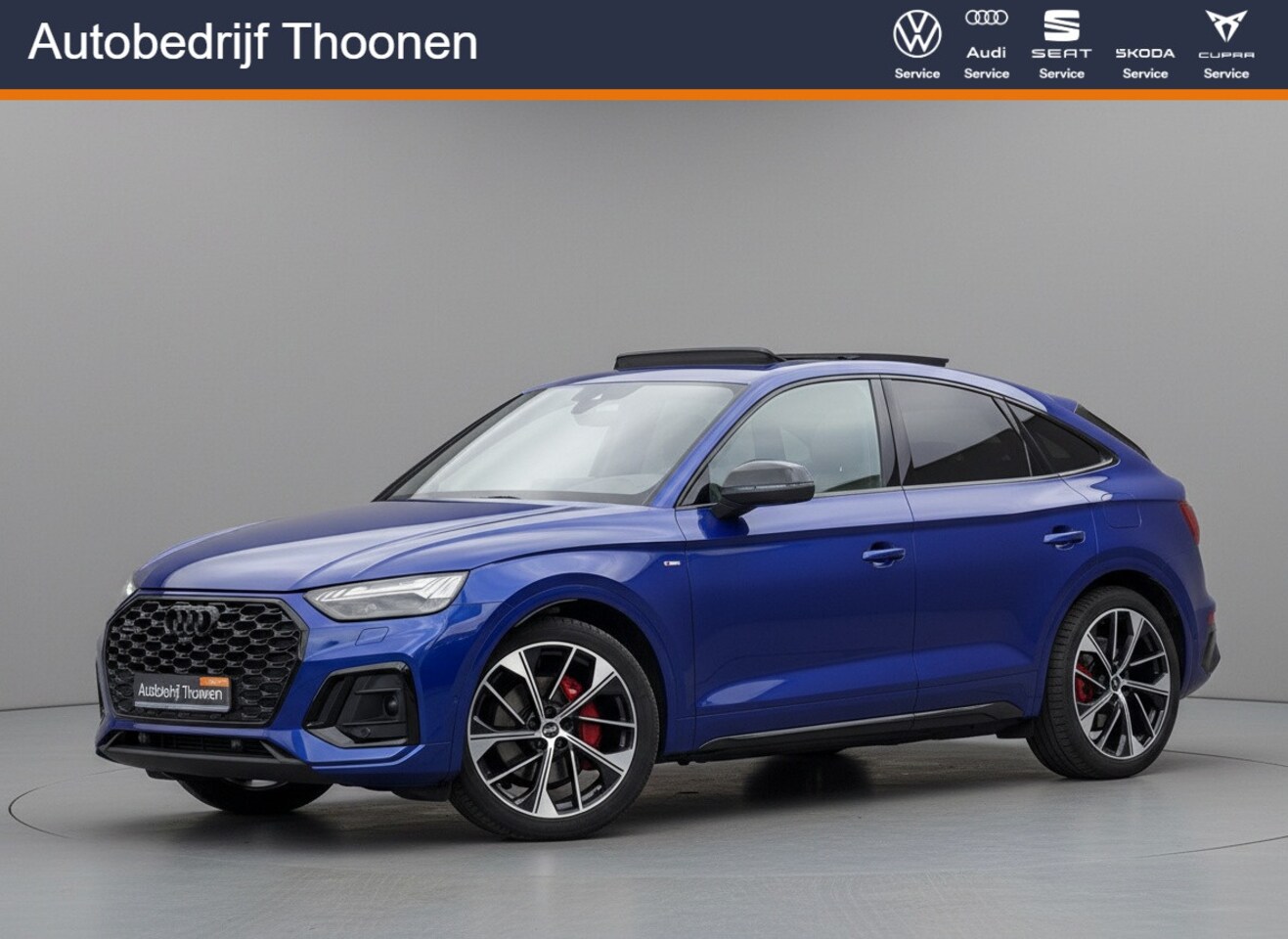 Audi Q5 Sportback - 55 TFSI e S edition | Trekhaak | Luchtvering | Pano | Keyless - AutoWereld.nl