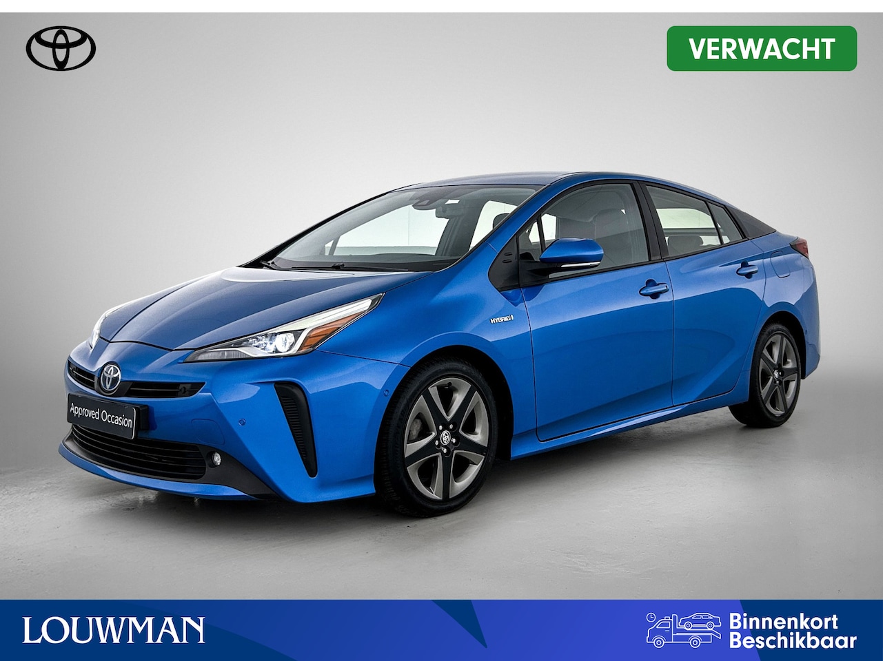 Toyota Prius - 1.8 Executive | Zwart lederen bekleding | JBL | Head-Up Display | Dodehoek detectie | Park - AutoWereld.nl