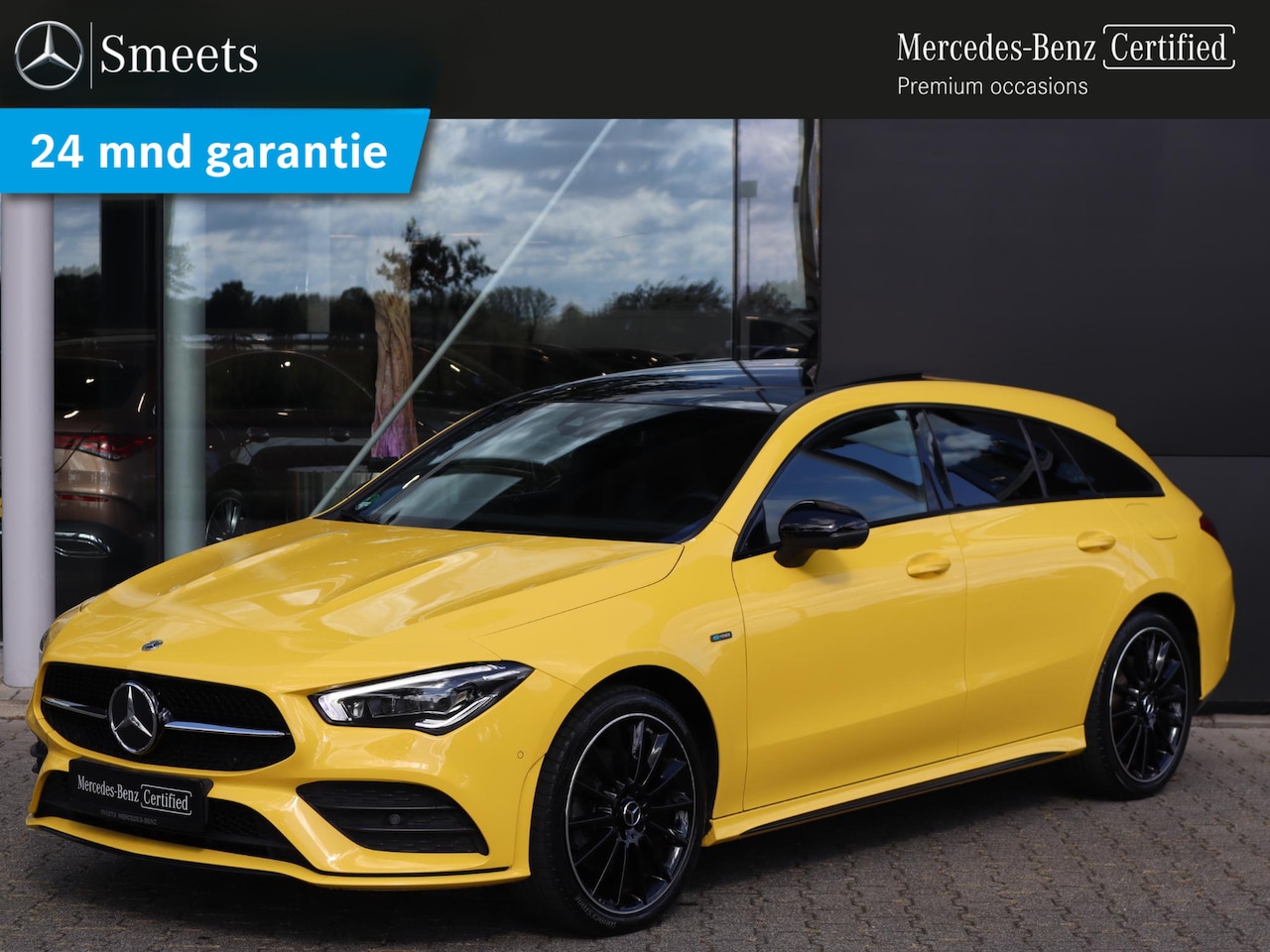 Mercedes-Benz CLA-klasse Shooting Brake - 250e AMG Line Panorama dak l Stoelverwarming l Trekhaak - AutoWereld.nl