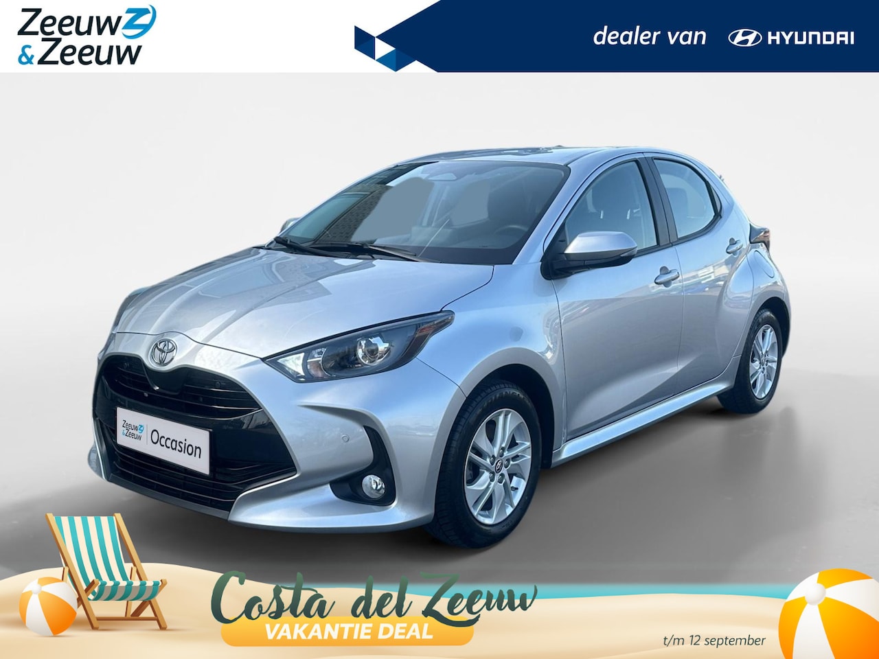 Toyota Yaris - 1.5 Hybrid 115 | STUUR-STOEL VERWARMING | CAMERA | APPLE CAR PLAY | GARANTIE | - AutoWereld.nl