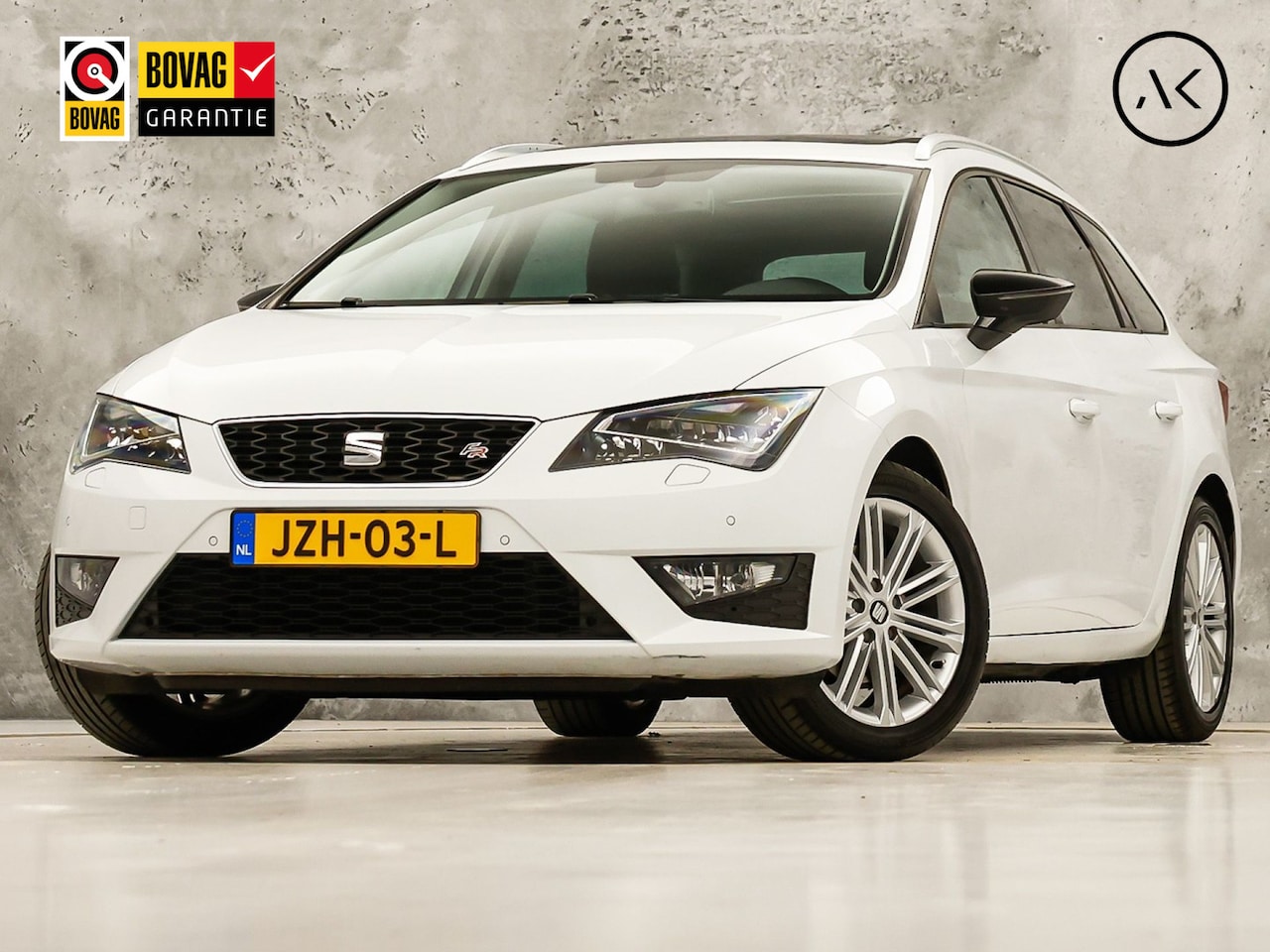 SEAT Leon - 1.4 TSI FR Sport 150Pk Automaat (PANORAMADAK, NAVIGATIE, CLIMATE, STOELVERWARMING, SPORTST - AutoWereld.nl